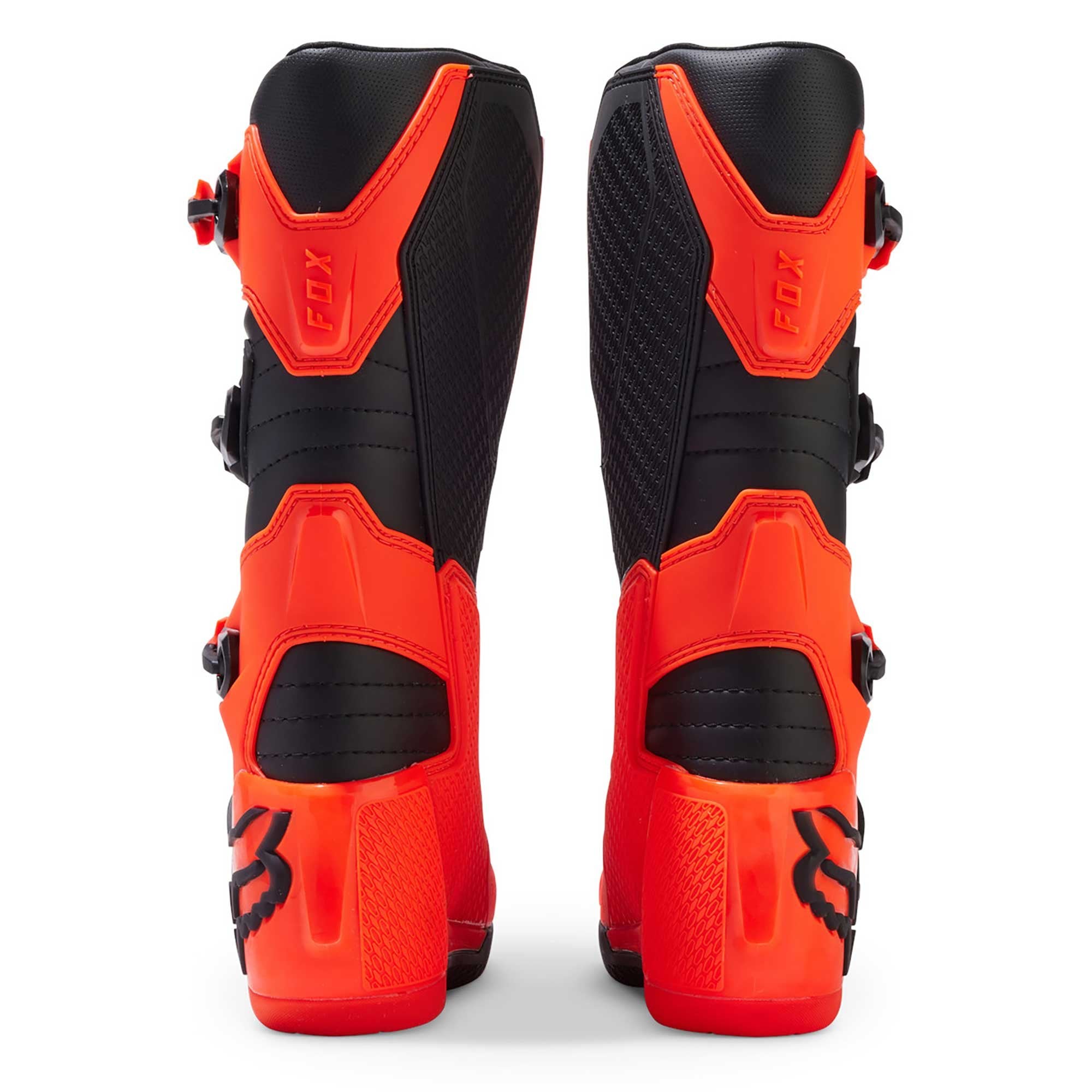 FOX Racing Youth Motocross Boots - COMP (Orange Fluo)