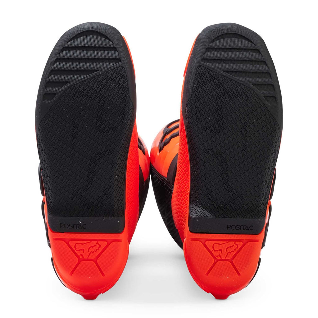 FOX Racing Youth Motocross Boots - COMP (Orange Fluo)