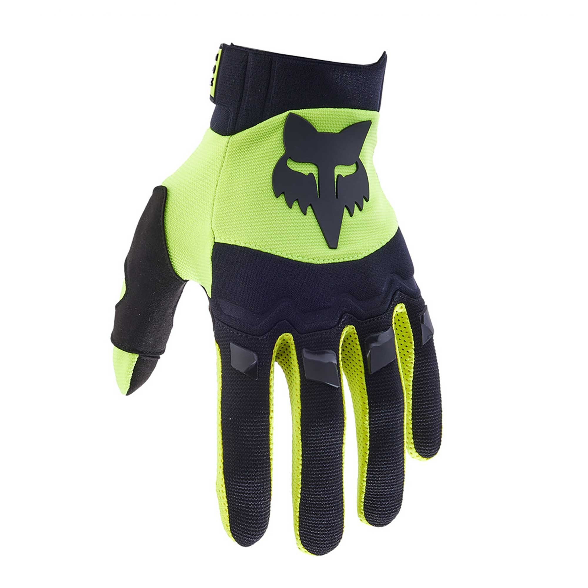 FOX Racing MX | Enduro | MTB Gloves - Dirtpaw CE (Black/Yellow Fluo)