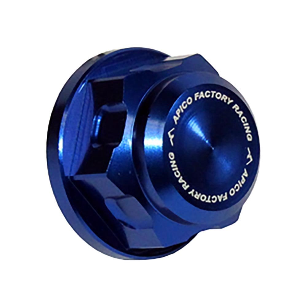 Apico - Axle Nut - Rear - M20 x 1.5 - KTM SX85 12-24, SX/SXF 125-450 98-12, EXC/EXCF 125-520 98-23, Husqvarna TC85 14-24, TC/FC 125-450 14-15, TC250 14-16, TE/FE 125-501 14-23, Gas Gas  MC85 21-24, EC/ECF 250-350 21-23, EX250/350 21-23, Husaberg - Blue