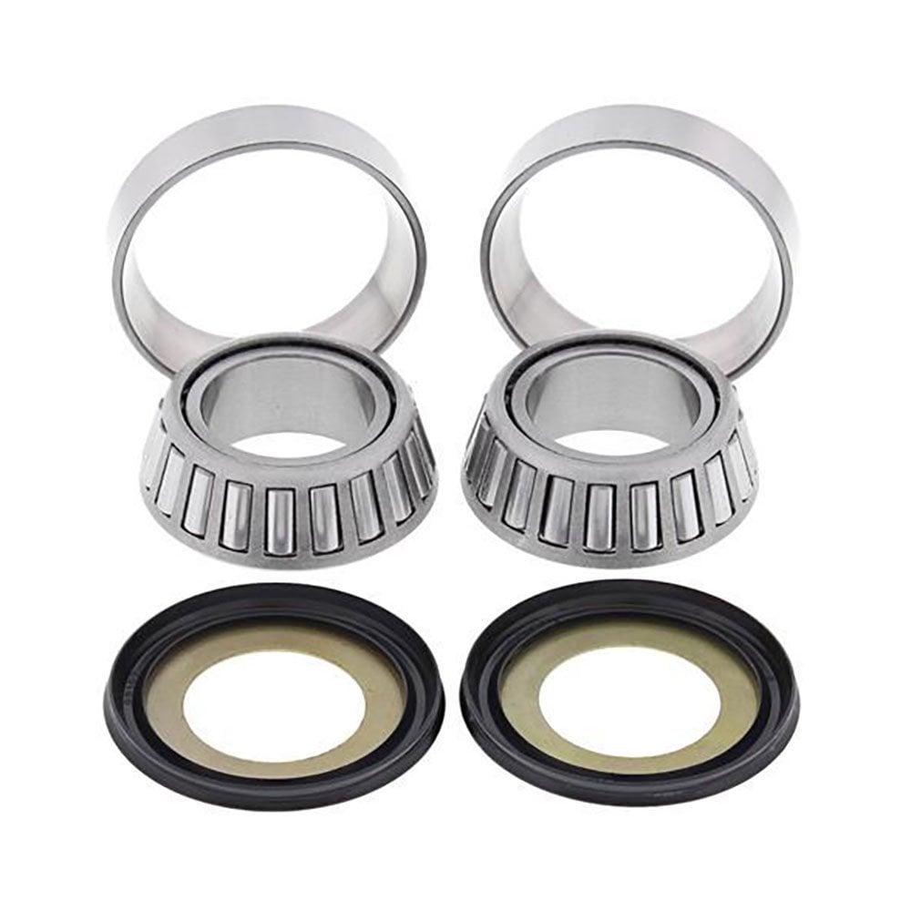 All Balls - Steering Head Bearing Kit - KX65 00-26, KX80 86-00, KX85 01-26, KX100 95-21, KX112 22-26, KX125 78-81, KX250 74-78, KLX140 08-25, RM65 03-05, RM100 03, YZ65 18-26, YZ80 93-01, YZ85 02-26, Beta 125RR 4T 17-19