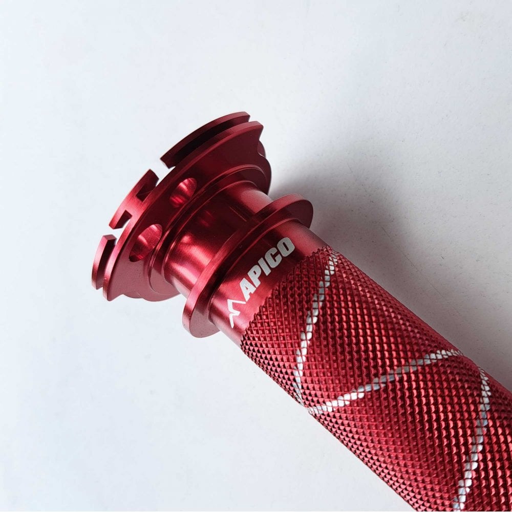 Apico - Throttle Tube - Aluminium w/Bearing - KTM SX125-300 23-26, SXF250-450 16-26, EXC150-300 18-26, EXCF250-500 17-26, Husqvarna TC125-300 23-26, FC250-450 16-26, TE150-300 18-26, FE250-501 17-26, Gas Gas  2T 24-26, 4T 21-26