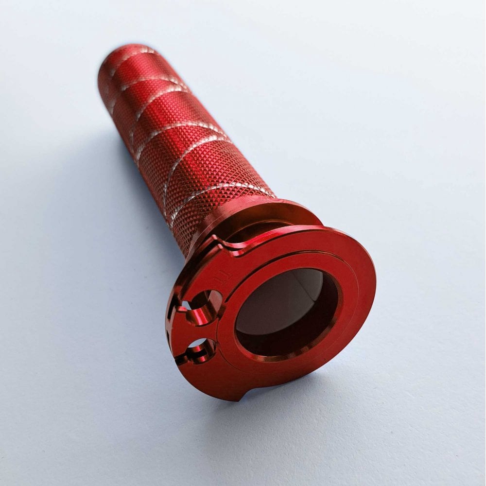 Apico - Throttle Tube - Aluminium w/Bearing - KTM SX125-300 23-26, SXF250-450 16-26, EXC150-300 18-26, EXCF250-500 17-26, Husqvarna TC125-300 23-26, FC250-450 16-26, TE150-300 18-26, FE250-501 17-26, Gas Gas  2T 24-26, 4T 21-26