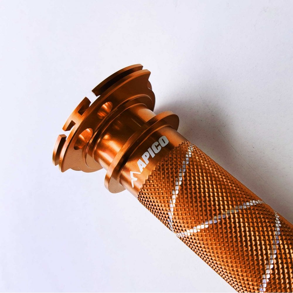 Apico - Throttle Tube - Aluminium w/Bearing - KTM SX125-300 23-26, SXF250-450 16-26, EXC150-300 18-26, EXCF250-500 17-26, Husqvarna TC125-300 23-26, FC250-450 16-26, TE150-300 18-26, FE250-501 17-26, Gas Gas  2T 24-26, 4T 21-26