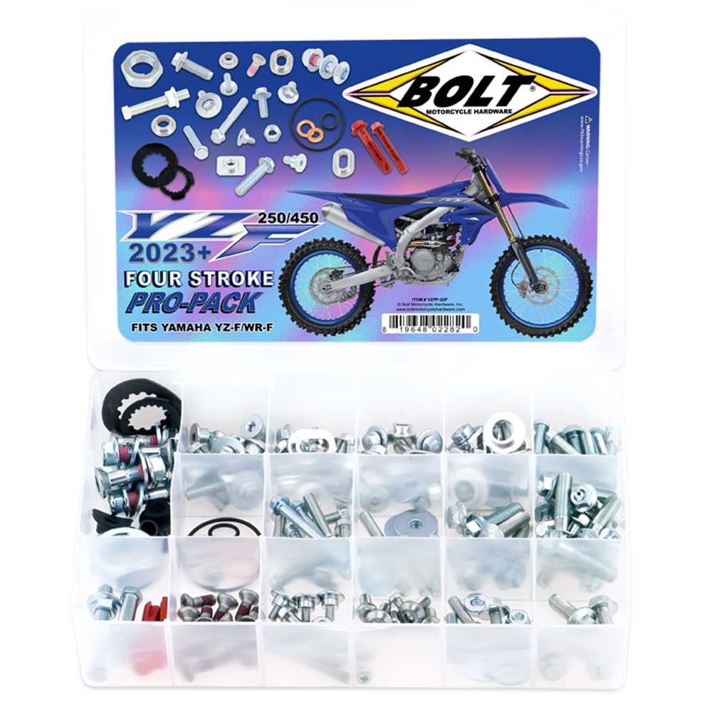 Bolt Hardware - Track Pack Fastener Kit - PRO - YZF250 24-26, YZF450 23-26, WRF250 25-26, WRF450 24-26, YZF250X 25-26, YZF450X 24-26