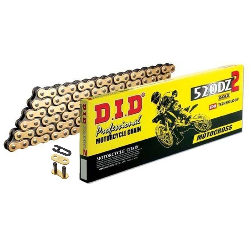 DID - MX Chain - 520 x 120L - DZ2 - Gold/Black