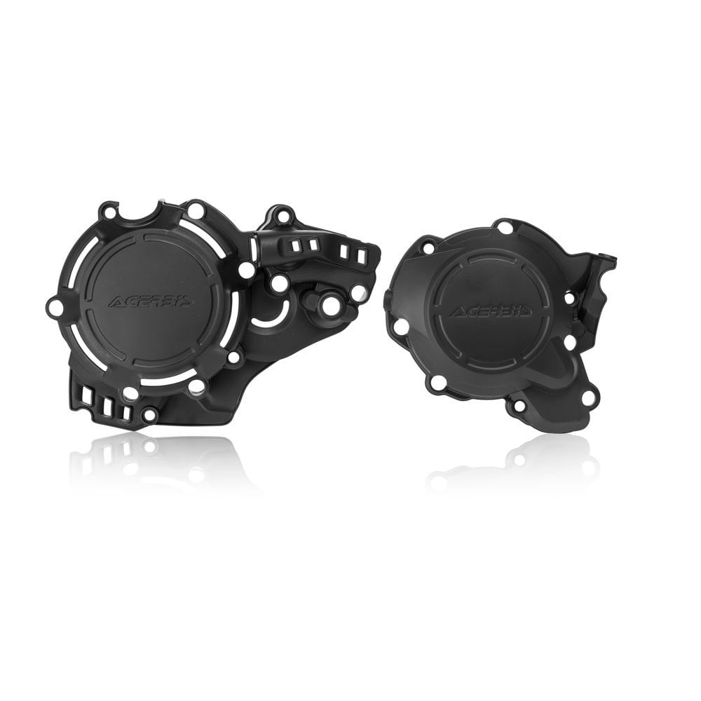 Acerbis - X-Power - Clutch & Ignition Covers - KTM SX250 19-22, EXC250/300 20-23, XC250/300 20-22, XC-W250/300 20-23, Husqvarna TC250 19-22, TE250/300 20-23, TX300 20-22, Gas Gas MC250 22-23, EX250 22-23, EX300 21-23