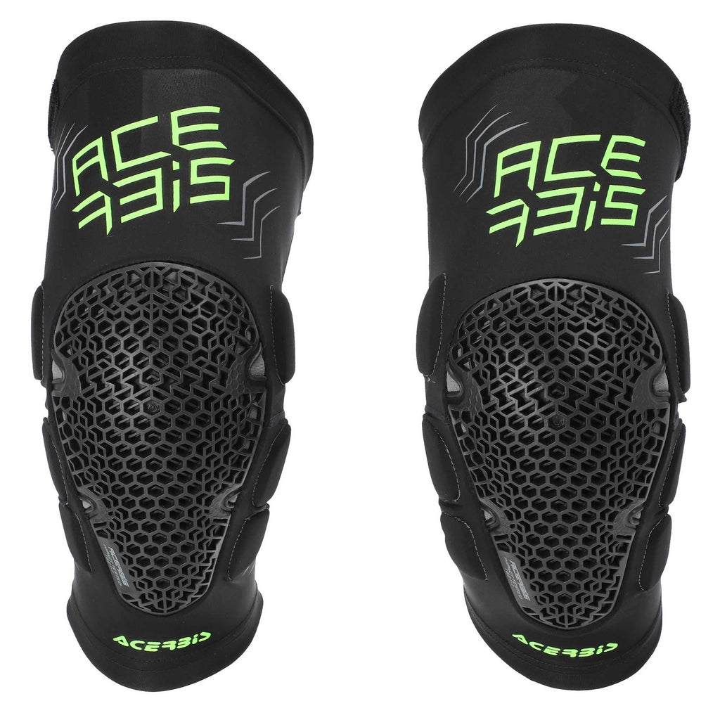 Acerbis (MX25) Armour, Knee - SKAY (Black/Fluo Yellow)