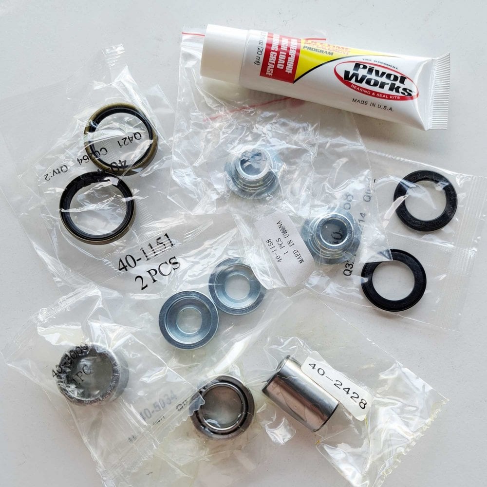 Pivot Works - Rear Shock Bearing Kit (29-5059 / 27-1089) - KTM 125/250SX 02-11 250SX 12-22 250SXF 05-10 450SXF 07-10