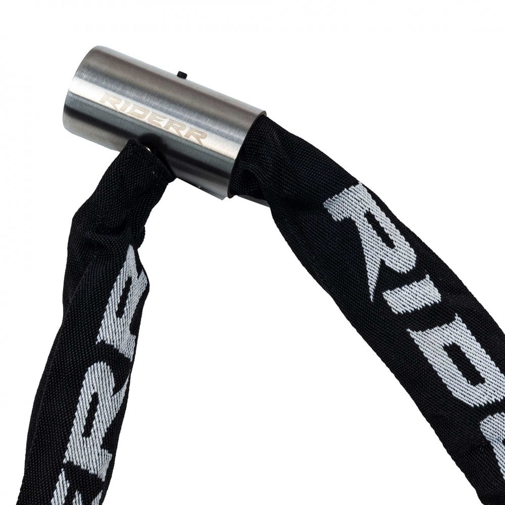 RIDERR Motorcycle Link10 Chain Lock - Stainless Steel Lock Body & Pin | 10mm Chain | 3x Keys | Anti-Drilling Lock Head