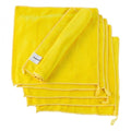 RIDERR Motorcycle MicroFibre Towels - 30cm x 30cm | Yellow | Pack of x6
