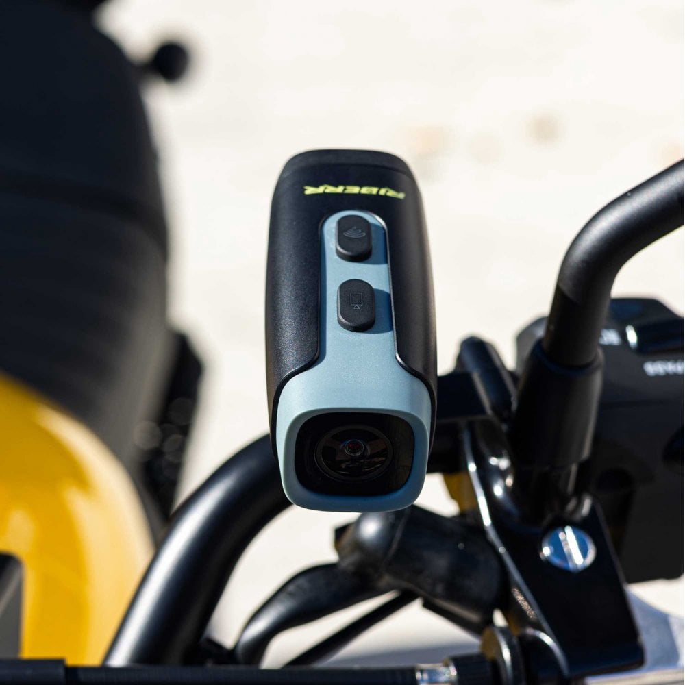 RIDERR Motorcycle Vue Camera - 1080p HD | IP67 WP | 8hr Recording Time | Sony Lens | 115deg Wide Angle View