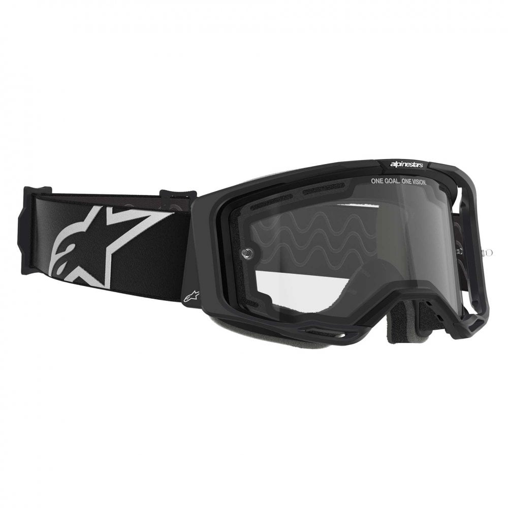 Alpinestars MX | MTB Vision 8 Goggles CORP (Black) Enduro Dual Lens