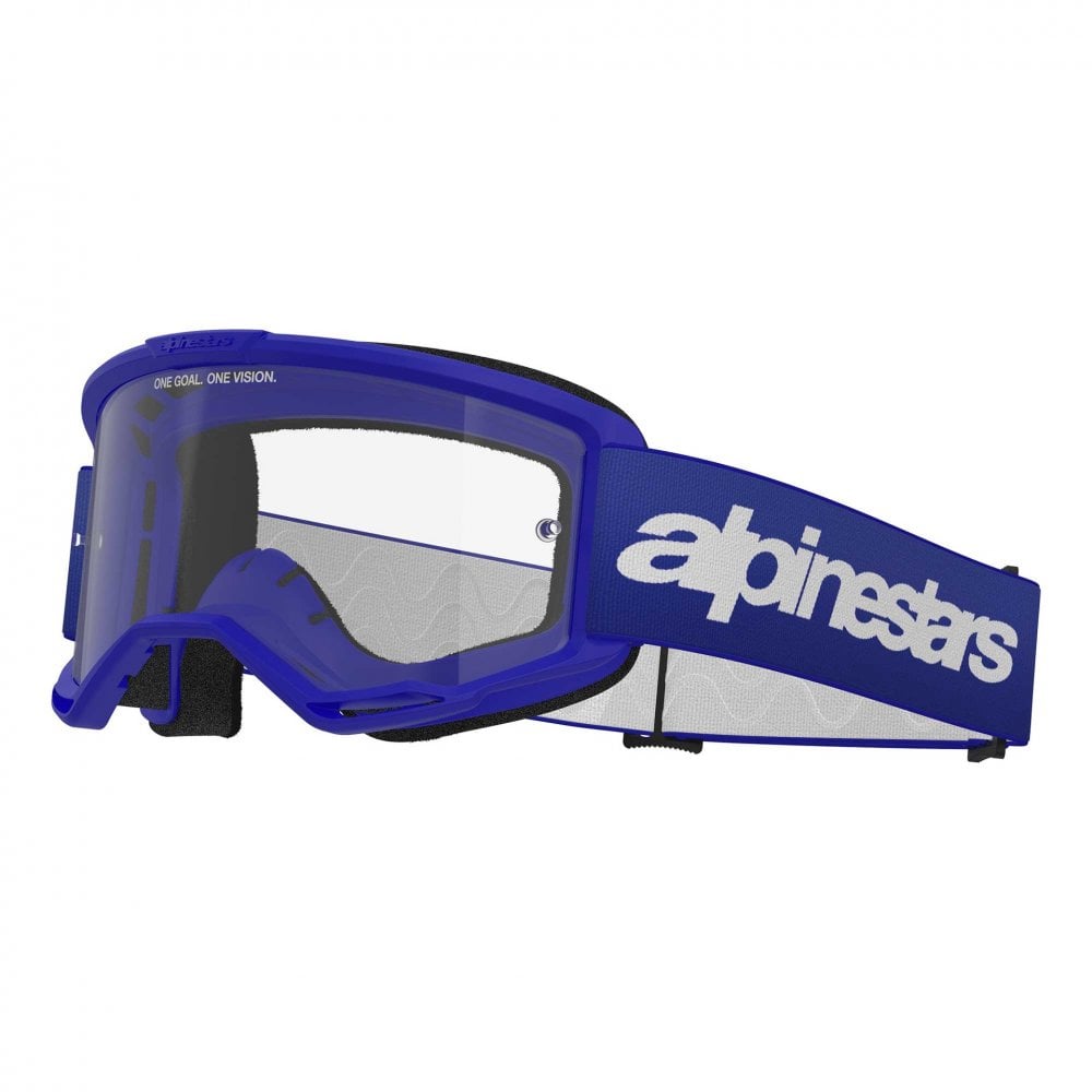Alpinestars MX | MTB Vision 3 Goggles WORDMARK (Blue)