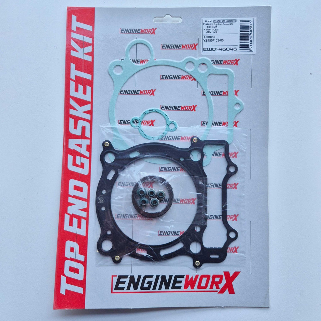 EngineWorx - Top End Gasket Kit - Yamaha YZF450 03-05, WRF450 03-06