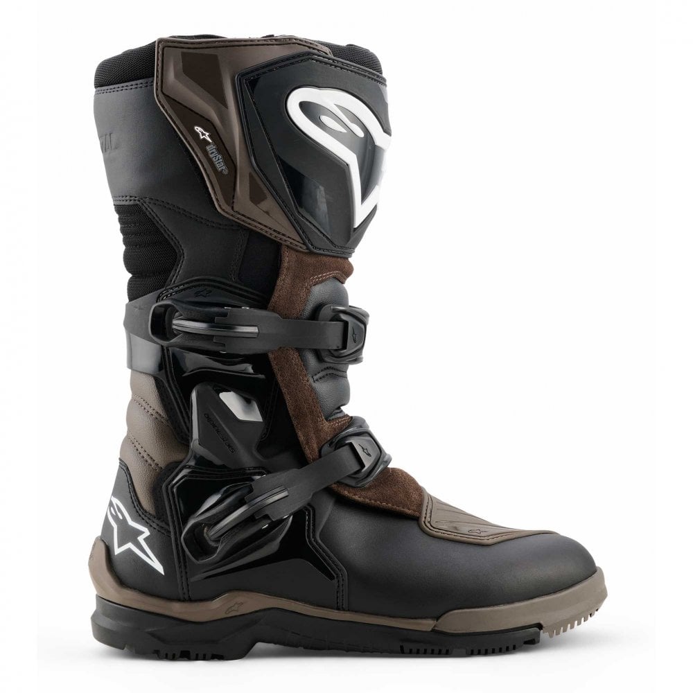 Alpinestars Corozal V2 Drystar Motorcycle Adventure Boots (Brown/Black)