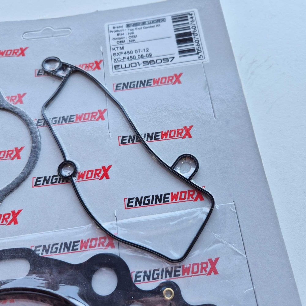 EngineWorx - Full Gasket Kit - KTM SX250 07-16, EXC250 07-16, EXC300 08-16, Freeride R250 14-17, Husqvarna TC250 14-16, TC300 14-16, Husaberg TE250 11-12, TE300 11-12