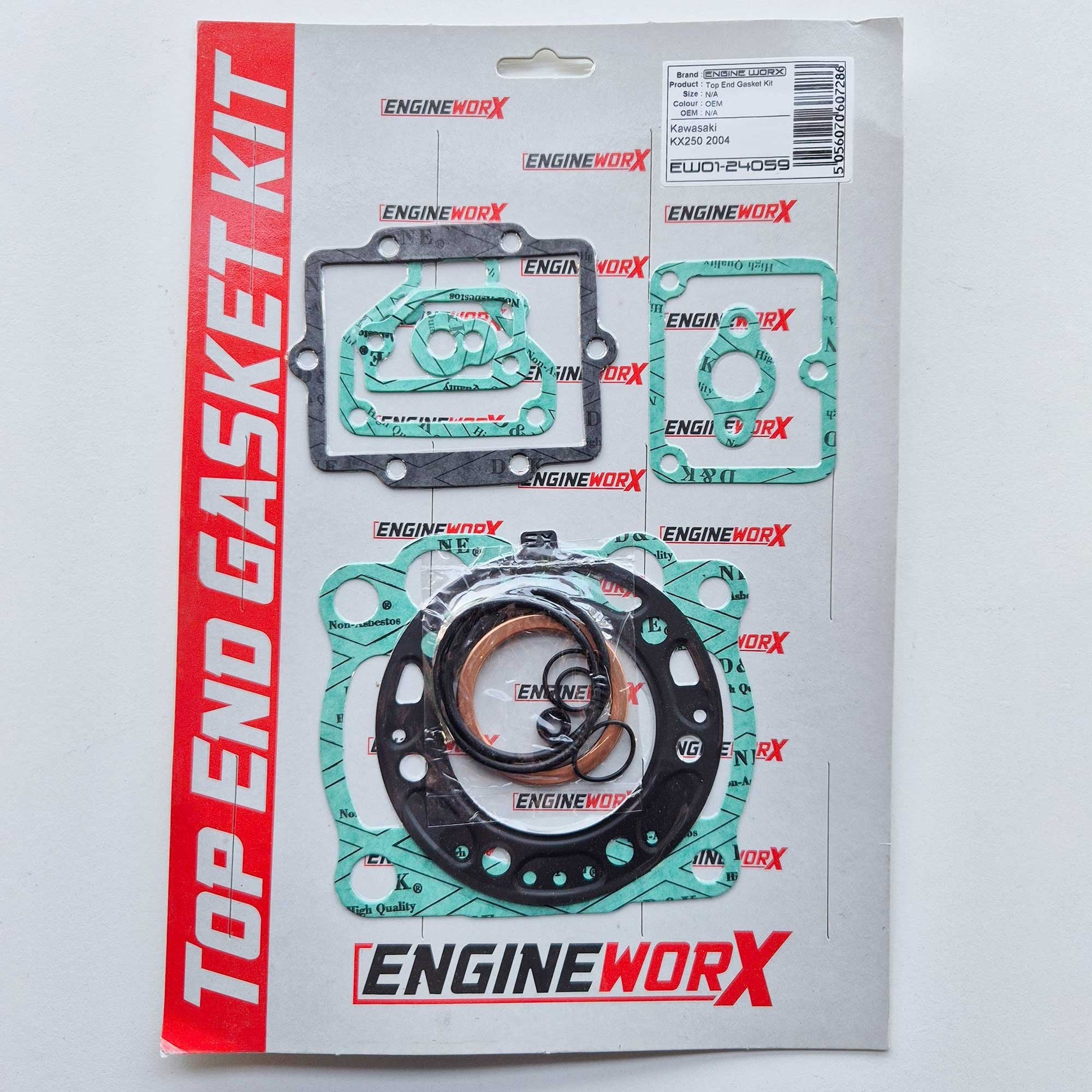 EngineWorx - Top End Gasket Kit - KX250 05-08