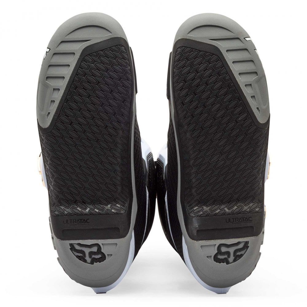 FOX Racing Motocross Boots - INSTINCT 3.0 (White/Black/Grey)