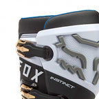 FOX Racing Motocross Boots - INSTINCT 3.0 (White/Black/Grey)