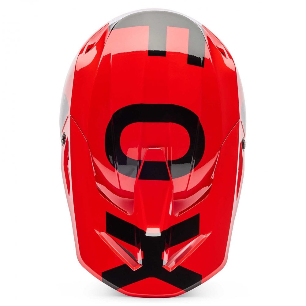 FOX MX | Enduro Helmet - V1 SHIELD (Fluo Red)