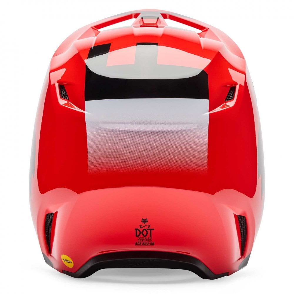 FOX MX | Enduro Helmet - V1 SHIELD (Fluo Red)