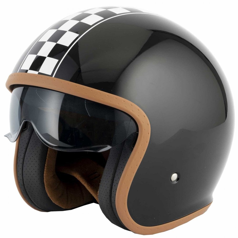 Vcan (2025) Helmet - H589 Classic Victory (Gloss Black)