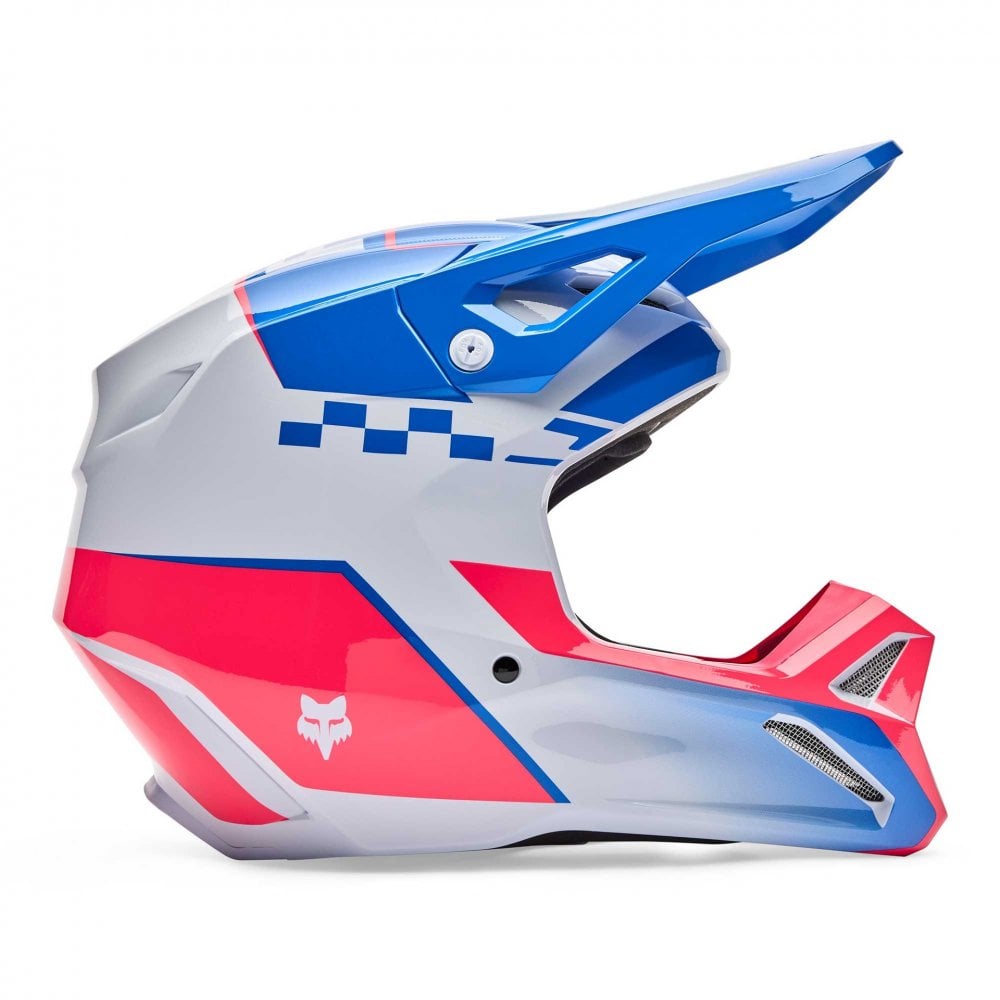 FOX MX | Enduro Helmet - V1 COLLECT (Blue/Pink)