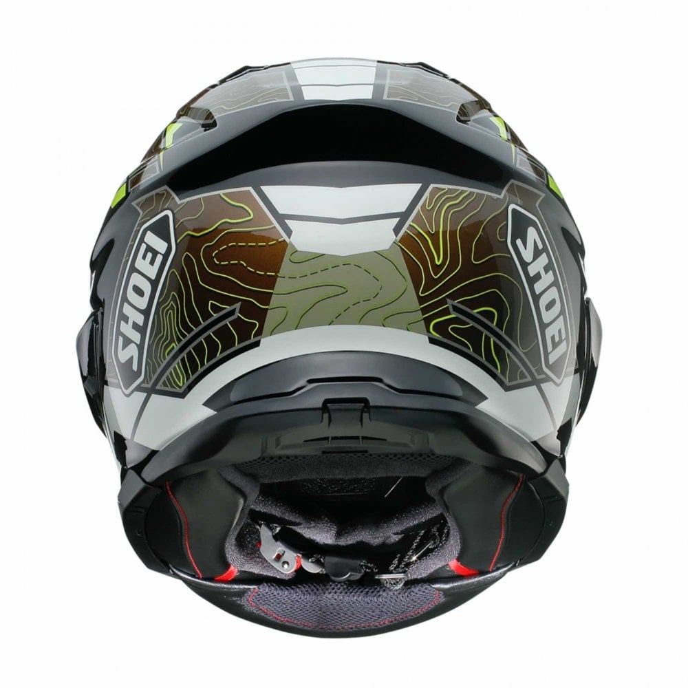 Shoei GT Air 3 Hike TC11 Motorcycle Helmet (White/Gold/Fluo)