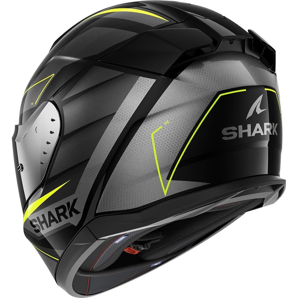 Shark (2025) Helmet - (2206) D-Skwal 3 Sizler - Black/Yellow