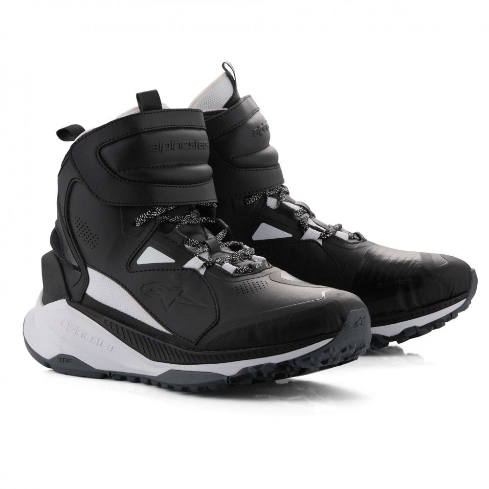 Alpinestars SpeedStreet Motorcycle Riding Shoes (Black/White)