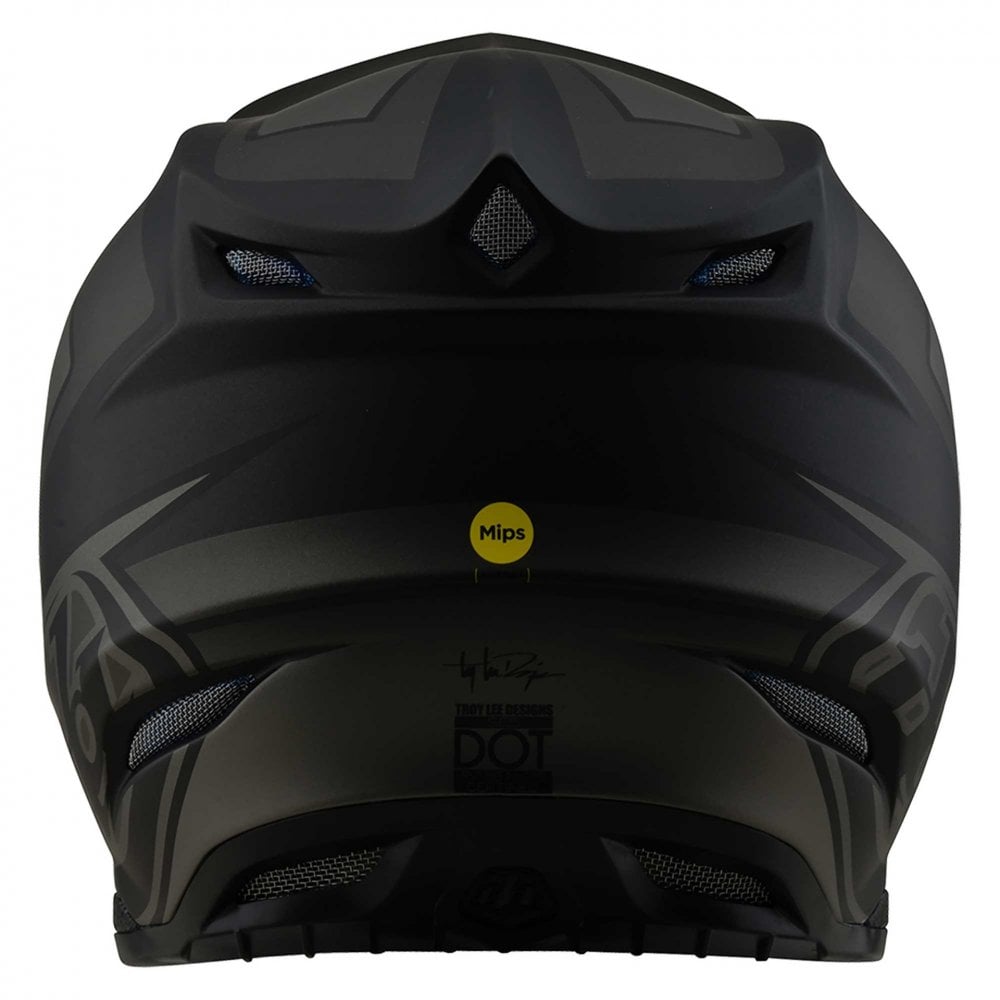 Troy Lee Motocross Helmet - SE5 Composite MIPS Integra Mono (Black)