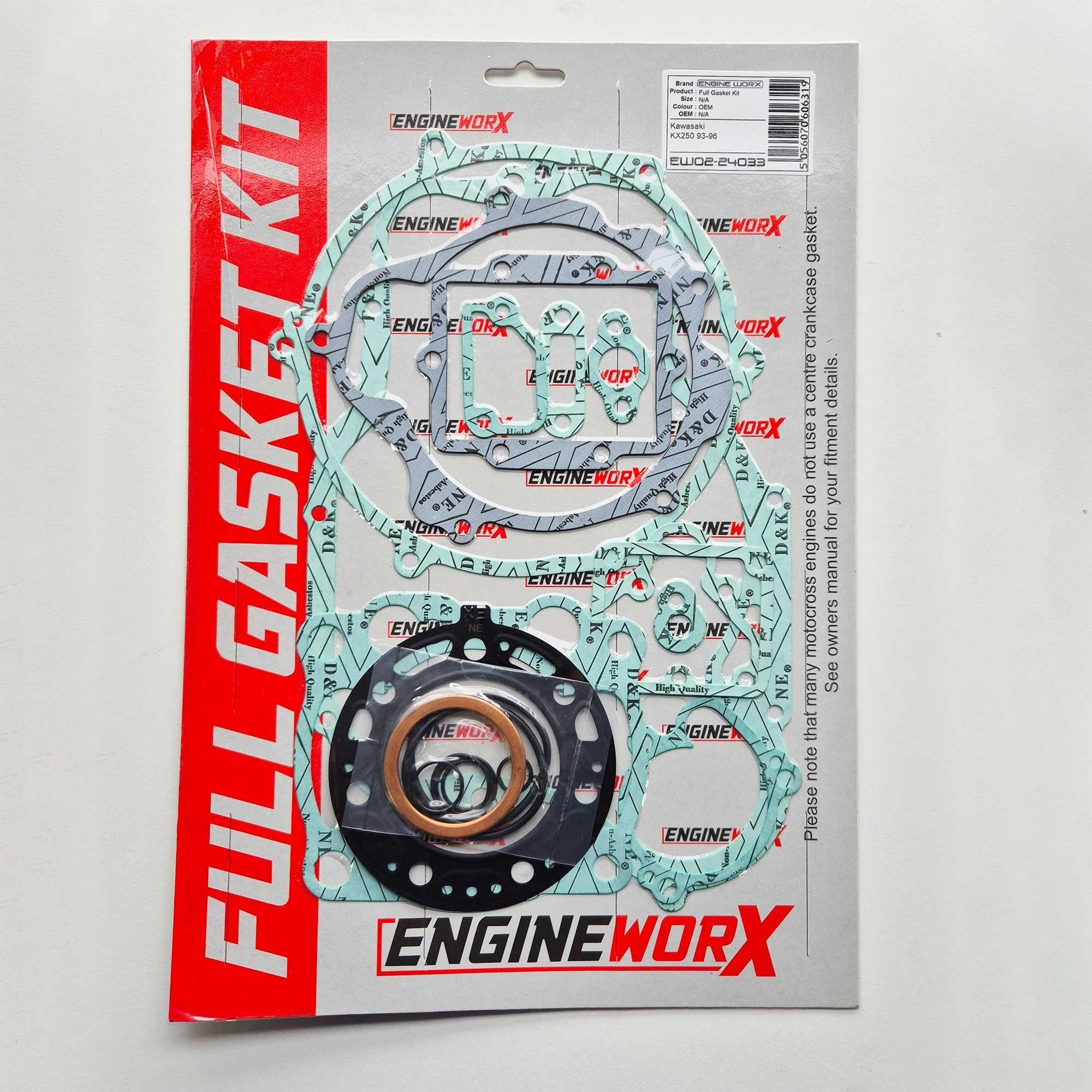 EngineWorx - Top End Gasket Kit - Honda CR250 02-07