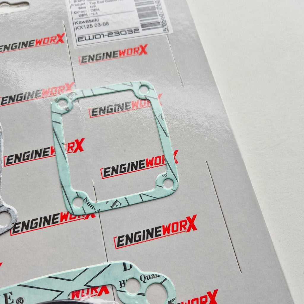 EngineWorx - Top End Gasket Kit - KX125 03-09