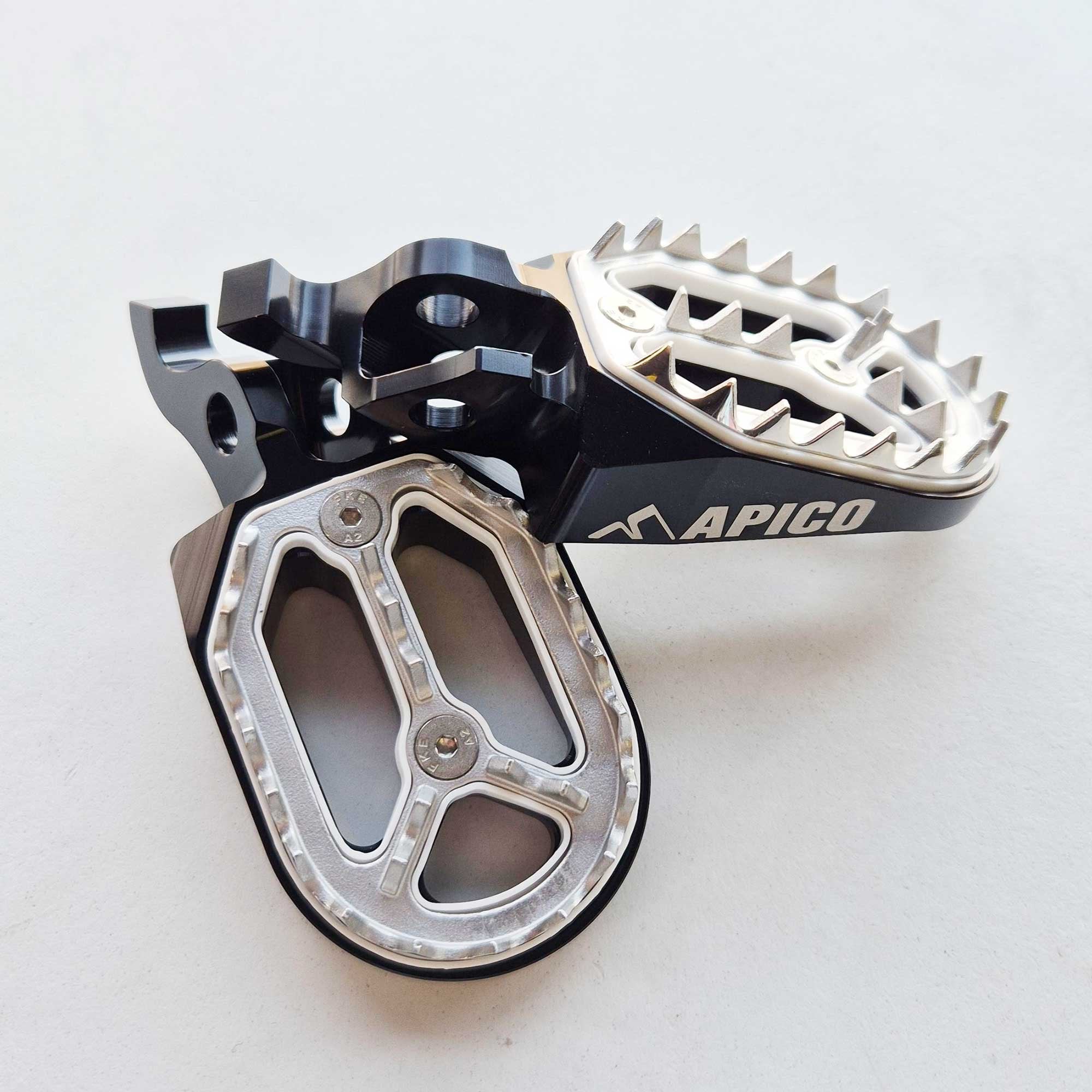 Apico - Foot Pegs - Pro-Bite - Triumph TF250X 24-26, TF450RC 25-26, TF250/450E 25-26