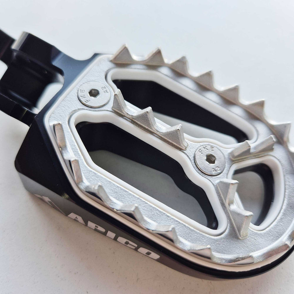 Apico - Foot Pegs - Pro-Bite - Triumph TF250X 24-26, TF450RC 25-26, TF250/450E 25-26