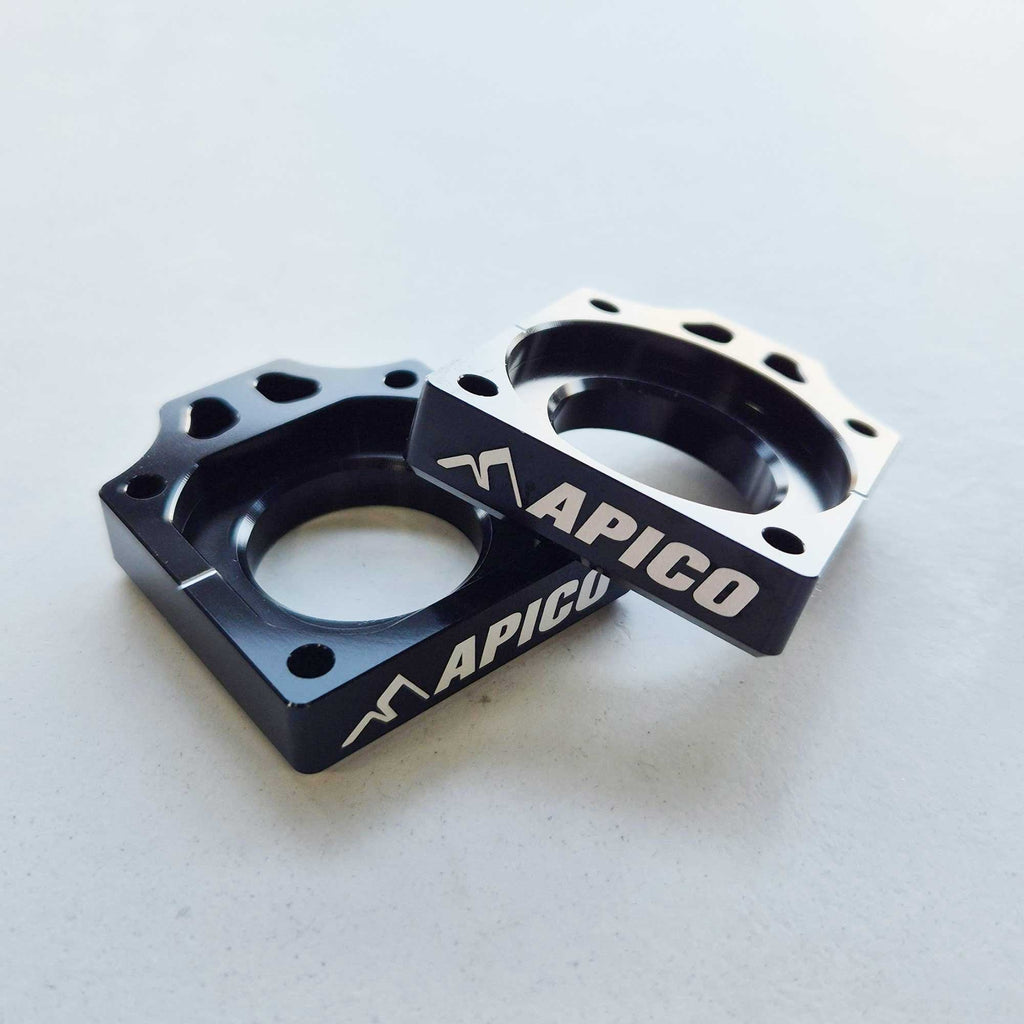 Apico - Axle Blocks - Triumph TF250X 24-26, TF450RC 25-26, TF250/450E 25-26