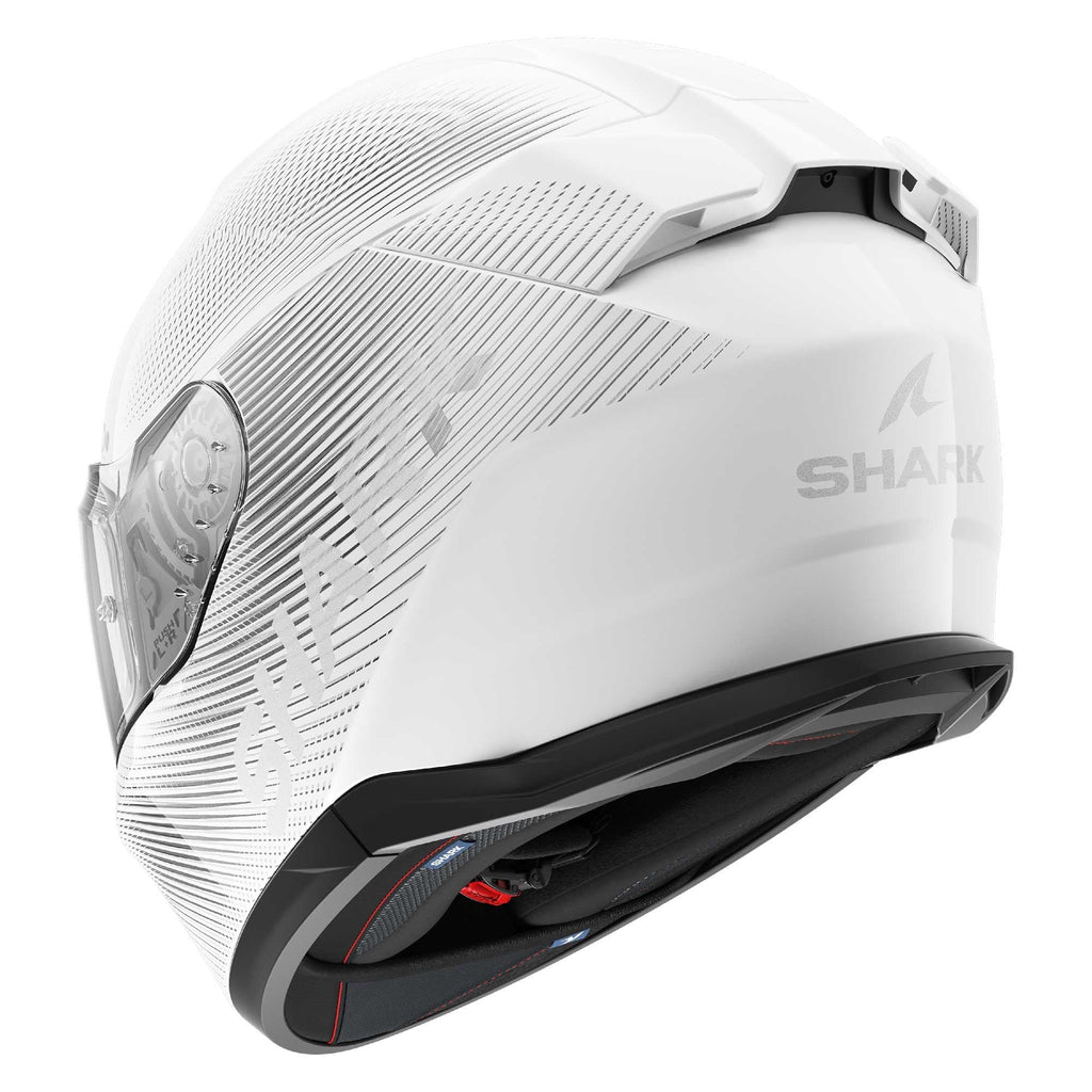 Shark (2026) Helmet - D-Skwal 3 SP Lyne White/Silver/Silver