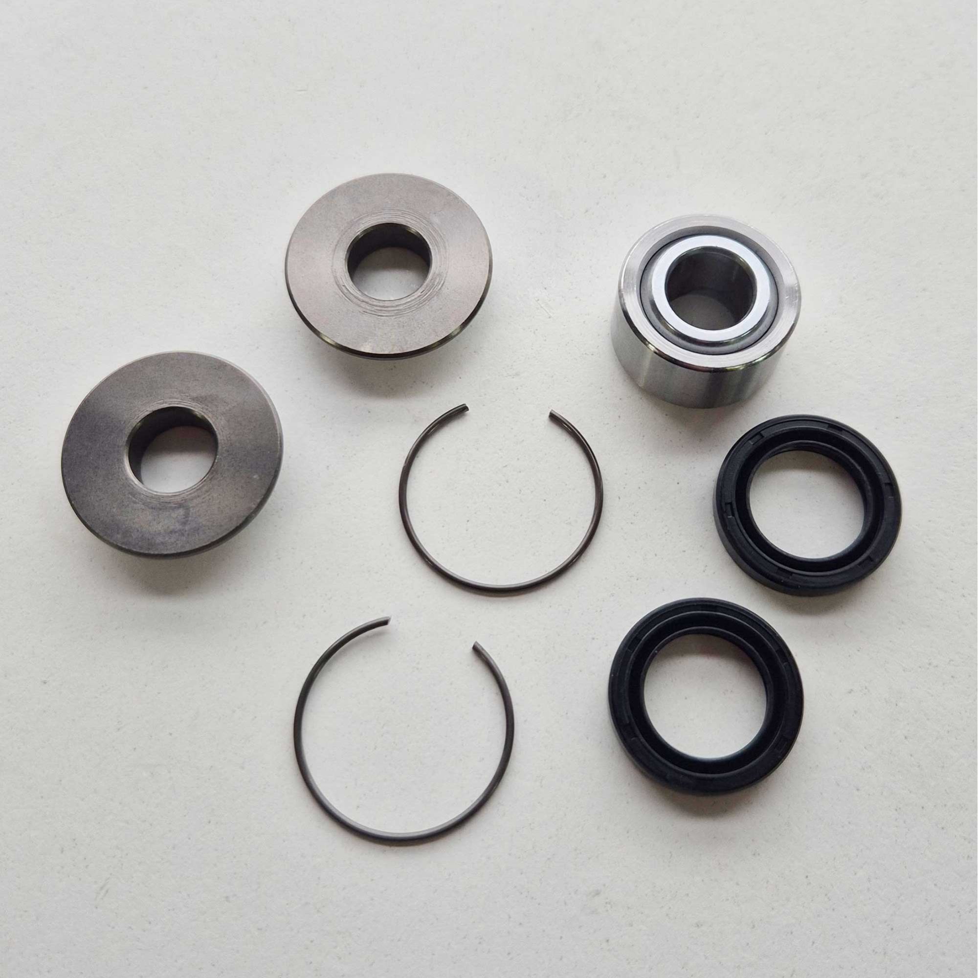 RFX - Lower Shock Bearing Kit - Yamaha IT490 83-84, ATV YFM350 Warrior 87-04, YFM660R Raptor 01-05, YFZ350 Banshee 87-09, YZ125 83-88, YZ250 83-89, YZ490 83-90, Upper Rear Shock Bearing Kit Yamaha TT350 87 (29-5027)