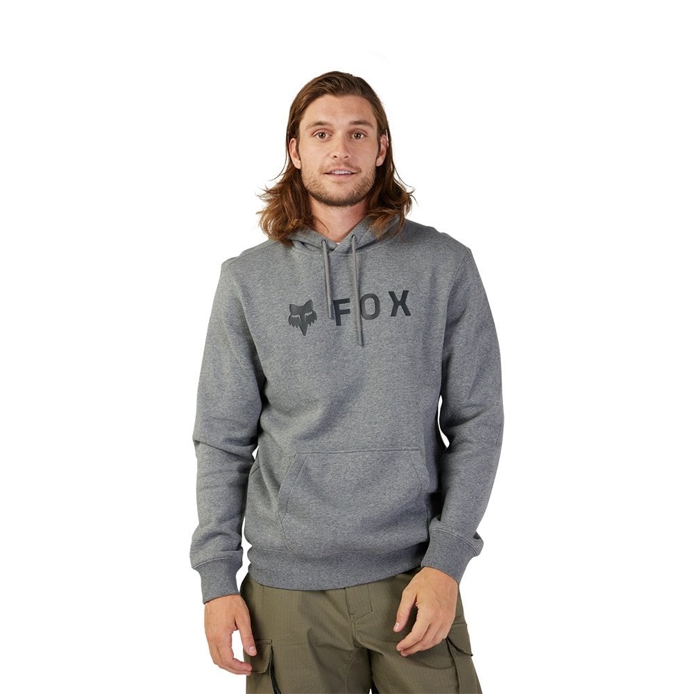 FOX Racing Mens Hoodie - ABSOLUTE Fleece Pullover (Heather Graphite)