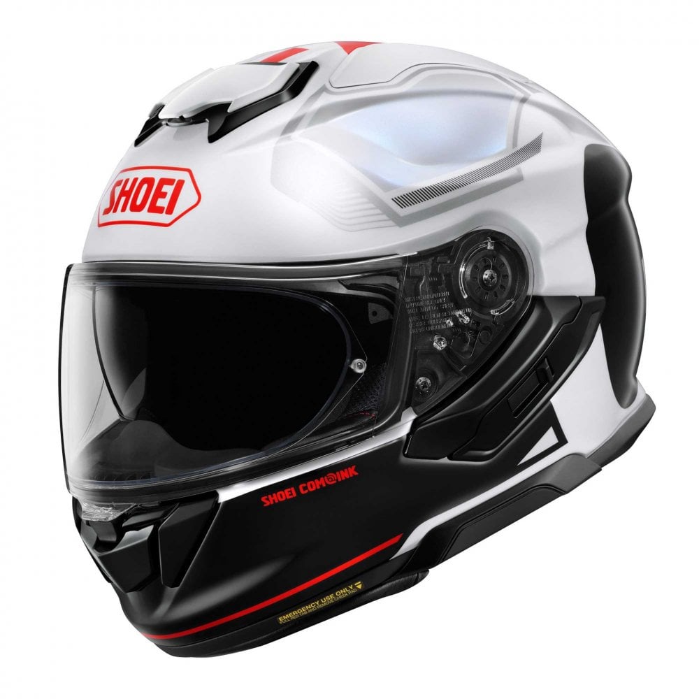 Shoei GT Air 3 Mike TC-6 Motorcycle Helmet (White/Black)