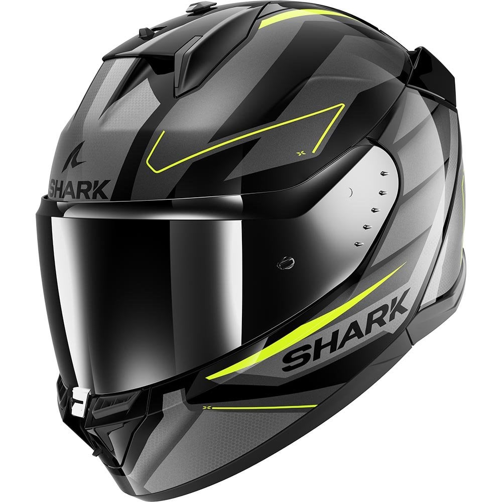 Shark (2025) Helmet - (2206) D-Skwal 3 Sizler - Black/Yellow