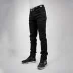 Bull-It Trojan (AA) SLIM Jeans (Black) - Regular Leg