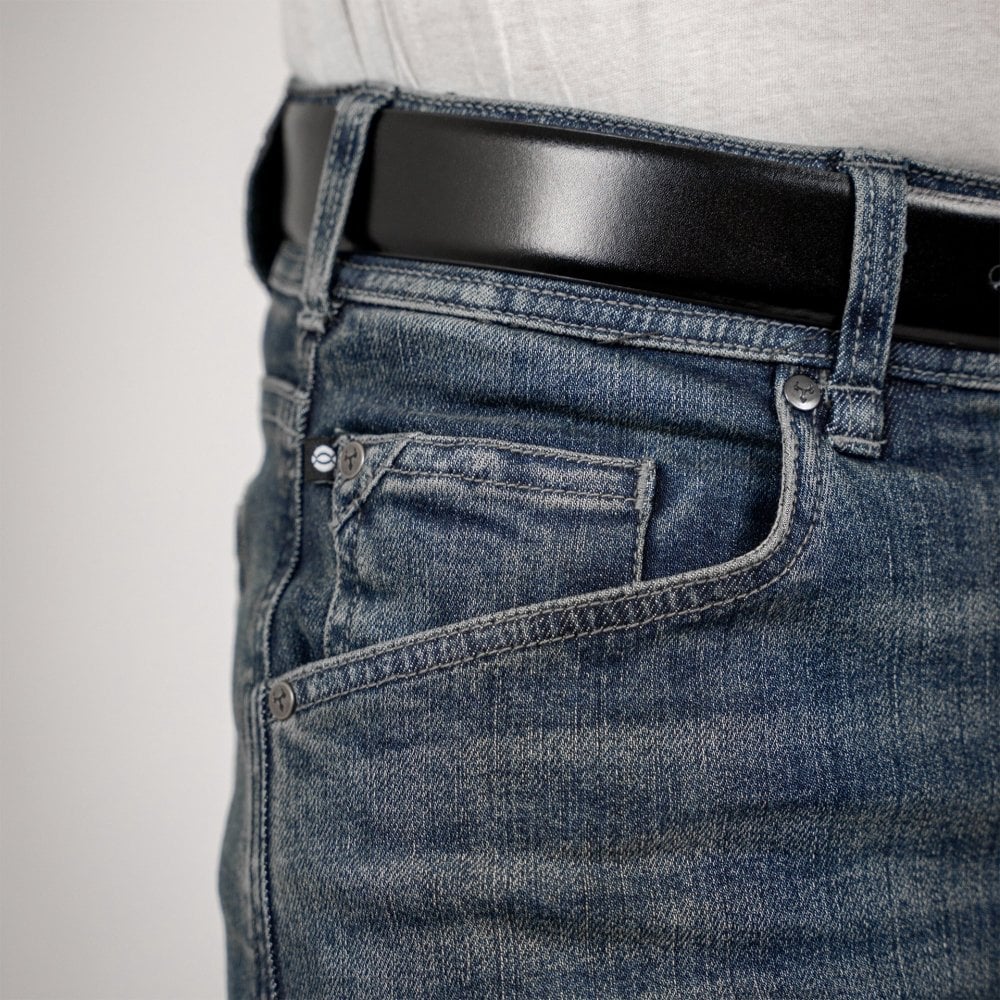 Bull-It Ajax (AA) STRAIGHT Jeans (Steel Blue) - Regular