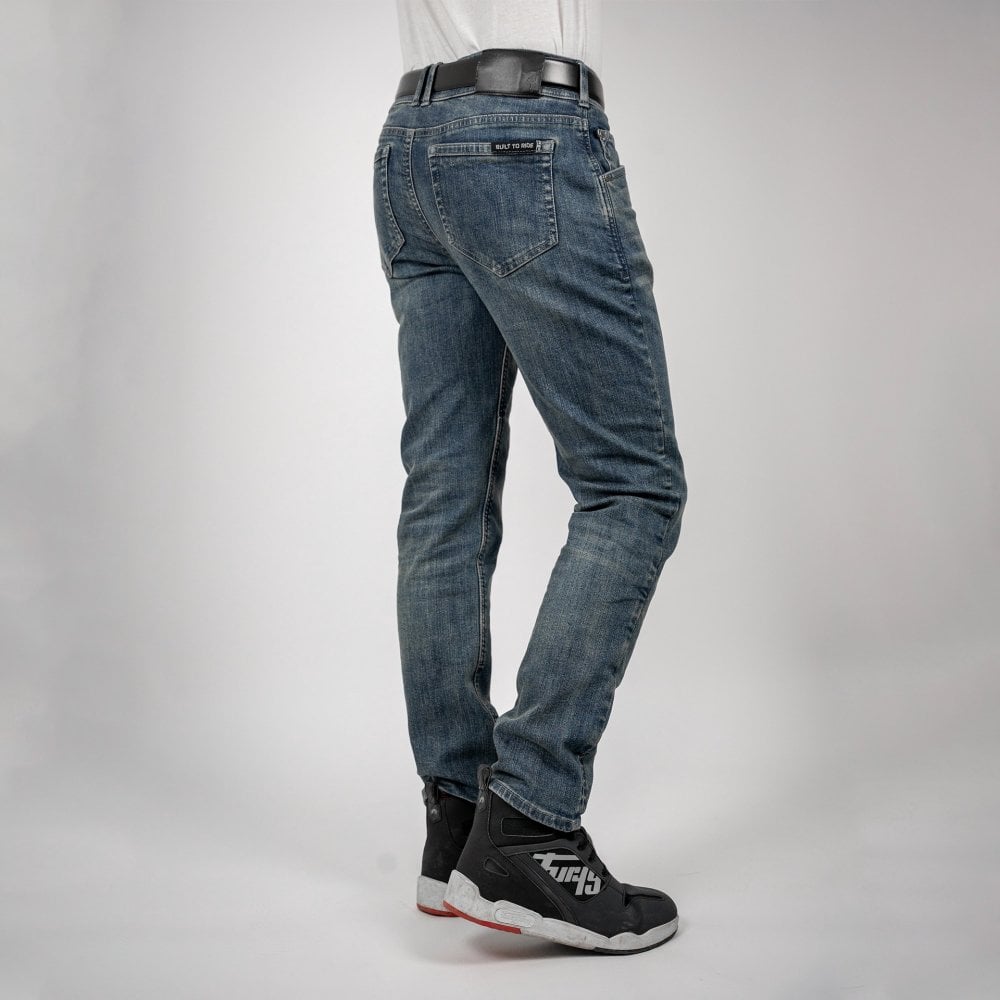 Bull-It Ajax (AA) STRAIGHT Jeans (Steel Blue) - Regular
