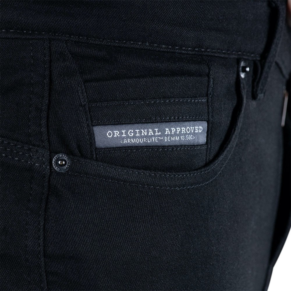 Oxford (2025) Women's Motorcycle Jeans - Armourlite (AA) Super Stretch Fit (Black) *Short Leg*