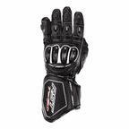 RST Motorcycle Race | Road Leather Gloves - Tractech Evo CE (Black)
