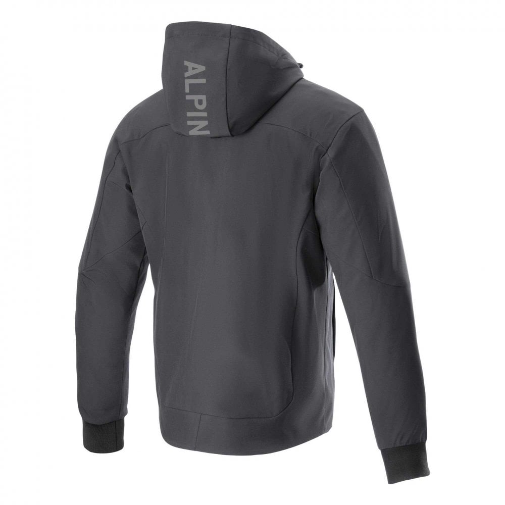 Alpinestars Radium Tech Motorcycle Hoodie Urban Textile Jacket (Black/White)
