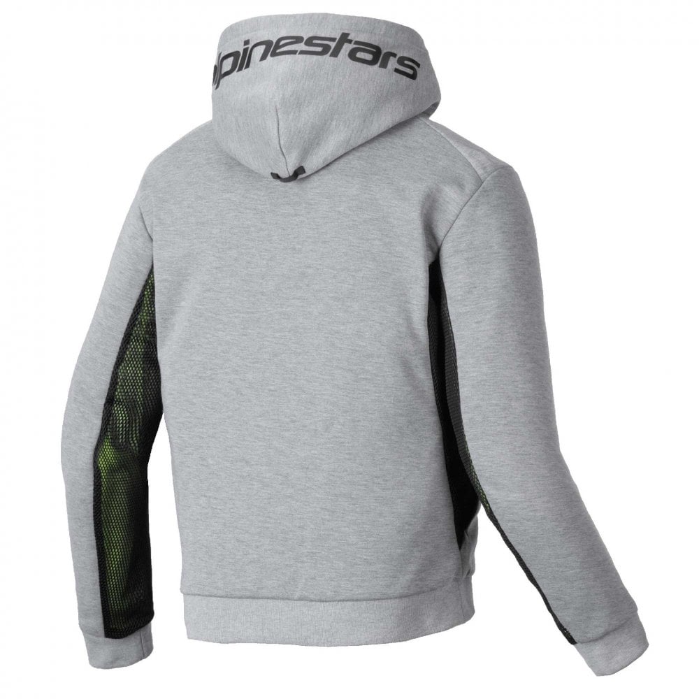 Alpinestars Chrome AIR SPORT Motorcycle Sports Jacket Hoodie (Grey Heather/Black)