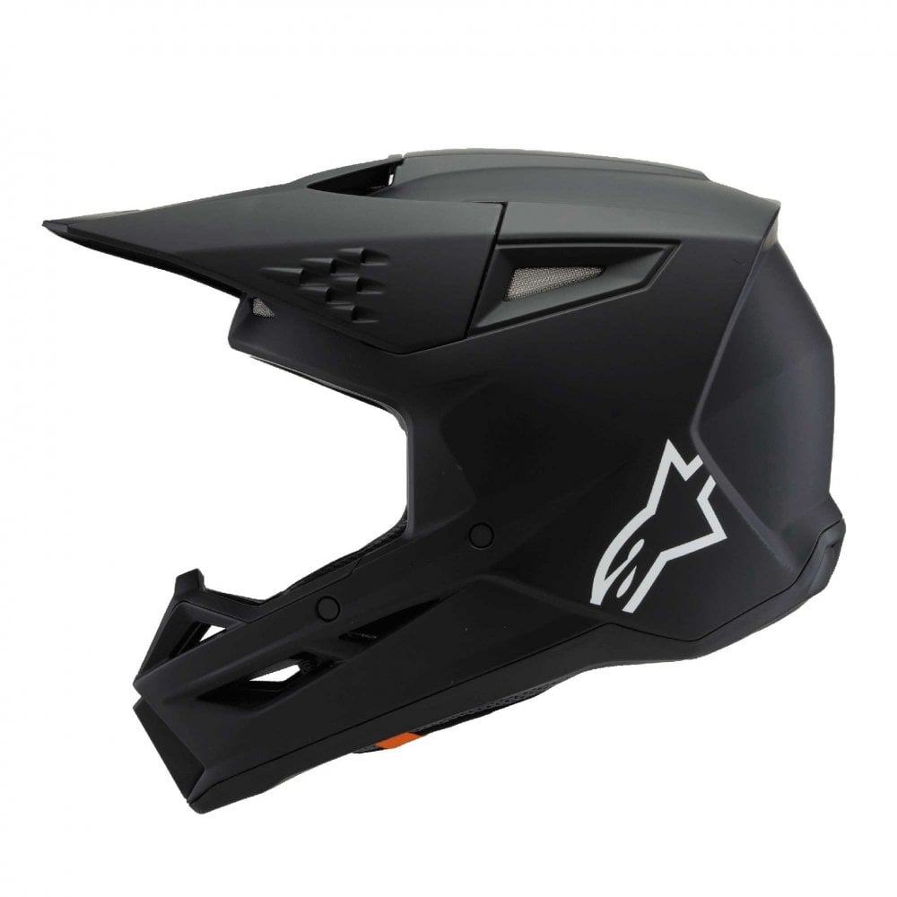Alpinestars (MX26) Youth Helmet - S-M3 Solid ECE06 (Matte Black)